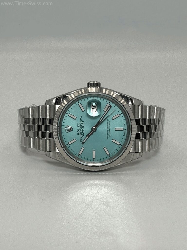 Rolex Datejust Ice Blue Dial Jubilee 41mm Swiss หน้าฟ้าขีด สายจูบีลี5ข้อ 08