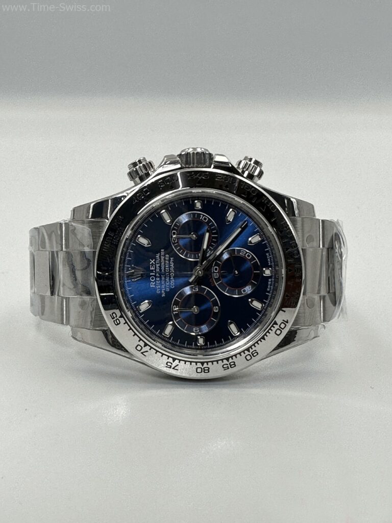 Rolex Daytona Blue Dial 40mm BT Swiss หน้าน้ำเงิน 08