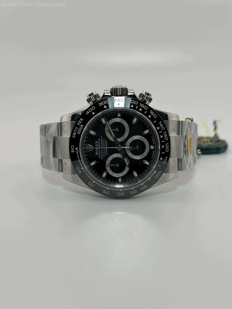 Rolex Daytona Ceramic Black Dial 40mm Swiss ZF V1 หน้าดำ ขอบเซลามิก 06