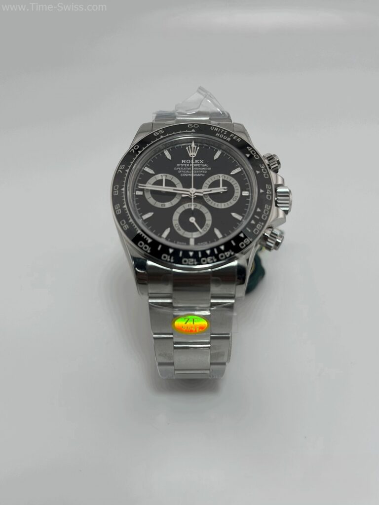 Rolex Daytona Ceramic Black Dial 40mm Swiss ZF V2 หน้าดำ ขอบเซลามิก 01