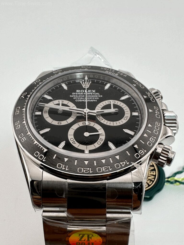 Rolex Daytona Ceramic Black Dial 40mm Swiss ZF V2 หน้าดำ ขอบเซลามิก 03