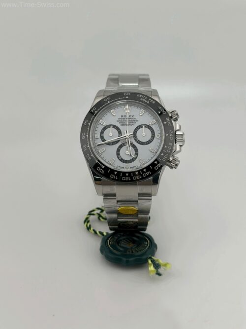 Rolex Daytona Ceramic 116500LN White Dial 40mm Swiss ZF V1 Panda