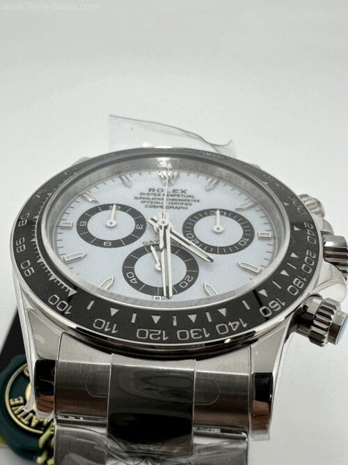 Rolex Daytona Ceramic 126500LN White Dial 40mm Swiss ZF V2 Panda