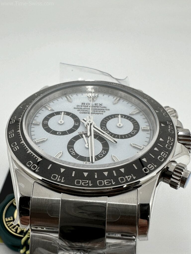 Rolex Daytona Ceramic White Dial 40mm Swiss ZF V2 Panda หน้าขาว ขอบเซลามิก 04