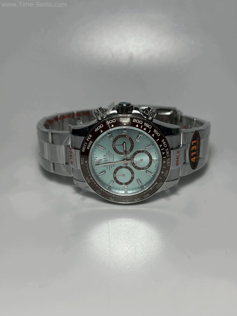 Rolex Daytona Ice Blue Dial 40mm Swiss Q หน้าฟ้า เปลือยหลัง โชว์เครื่อง 02