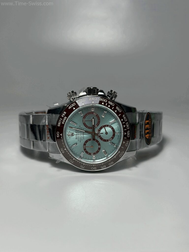 Rolex Daytona Ice Blue Dial 40mm Swiss Q หน้าฟ้า เปลือยหลัง โชว์เครื่อง 08