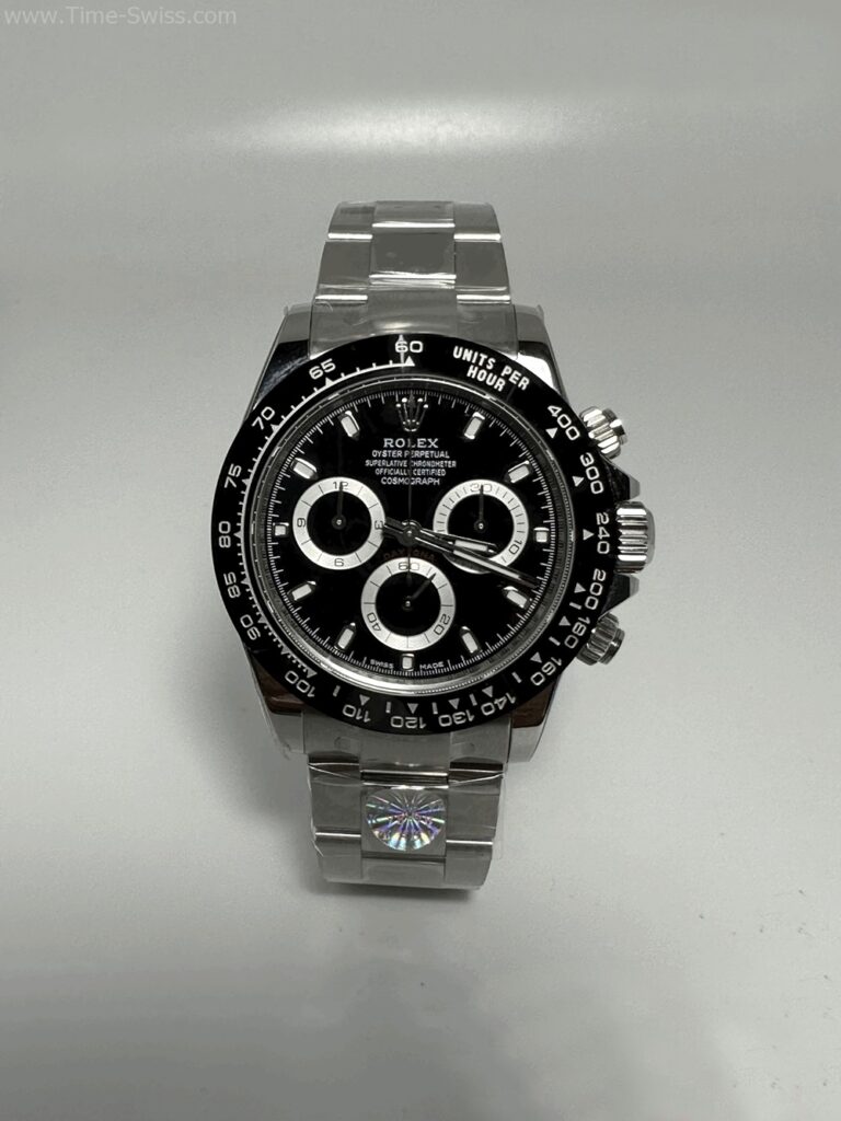 Rolex Daytona Ceramic Black Dial 40mm Swiss AR หน้าดำ ขอบเซลามิก 01