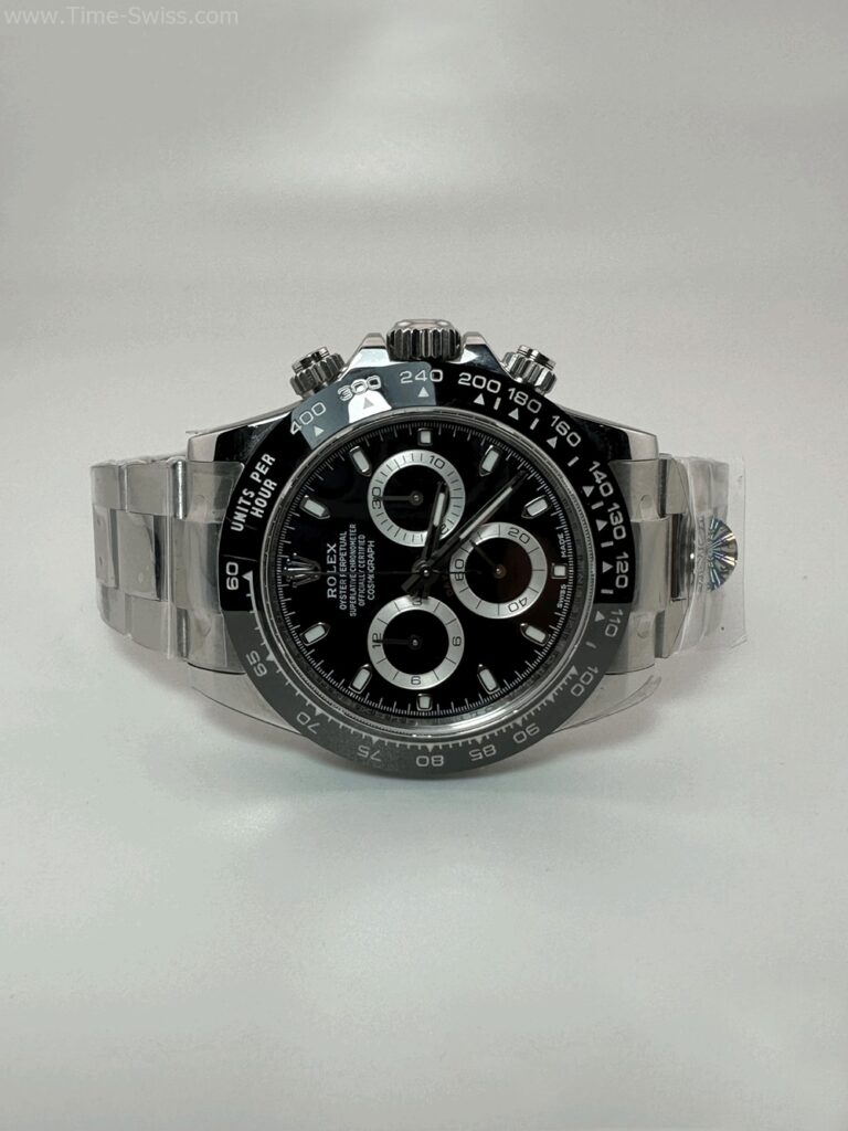 Rolex Daytona Ceramic Black Dial 40mm Swiss AR หน้าดำ ขอบเซลามิก 08