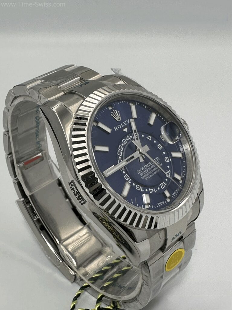 Rolex Sky-Dweller Blue Dial 42mm ZF Swiss เรือนเงิน หน้าน้ำเงิน 03