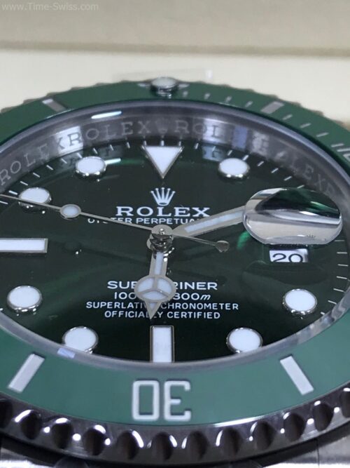 Rolex Submariner Ceramic 116610LV Green Dial Hulk 40mm 3135 ZF V3 Swiss