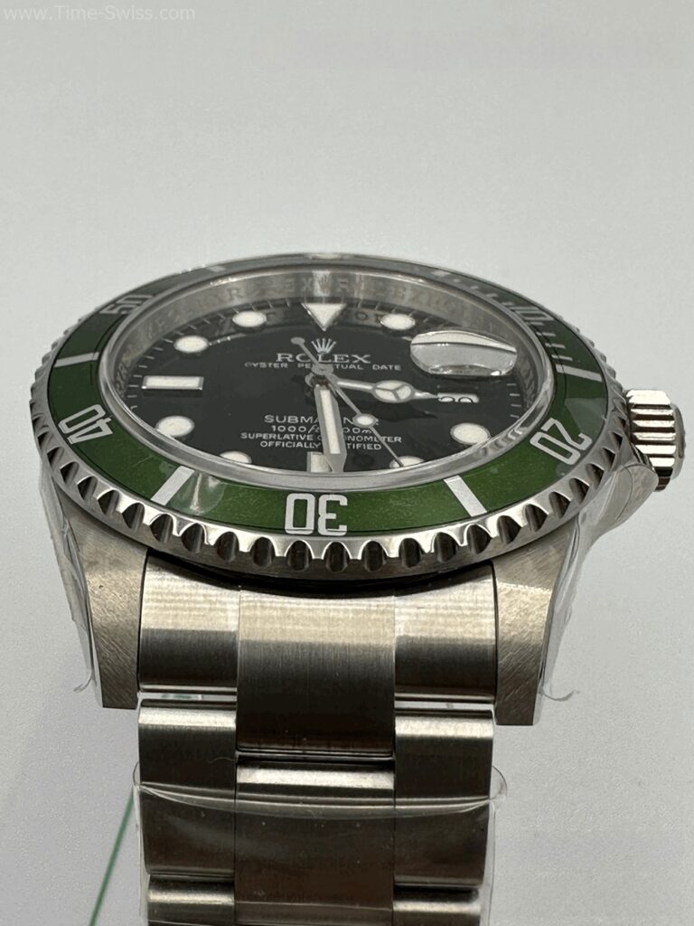 Rolex Submariner Kermit 50th 40mm 3135 AR Swiss ขอบฟิล์มเขียว หน้าดำ 03