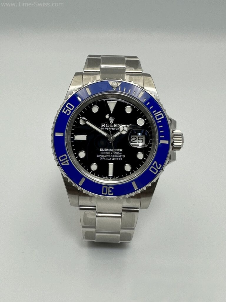 Rolex Submariner Smurf Ceramic Blue Dial 41mm 3235 VSF Swiss ขอบน้ำเงิน หน้าน้ำเงิน 01