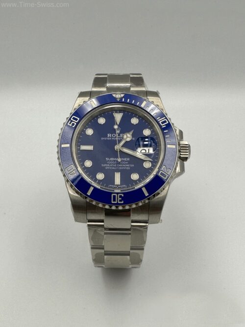 Rolex Submariner Smurf 116619LB Ceramic Blue Dial 40mm 3135 VSF V3 Swiss