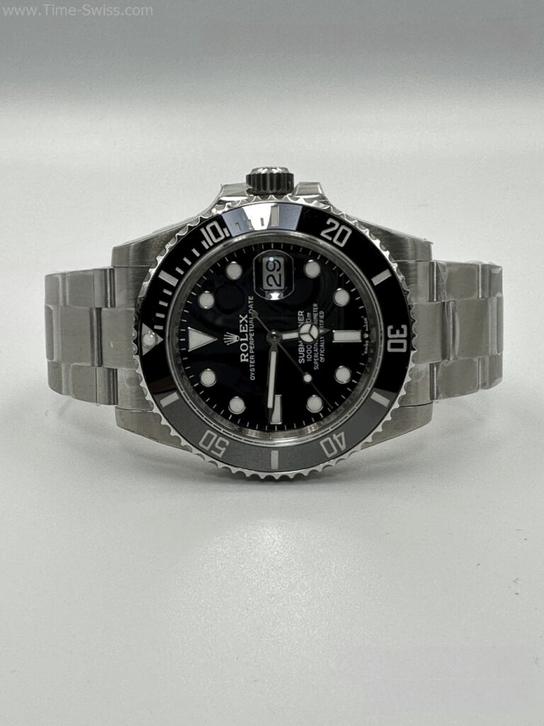 Rolex Submariner Ceramic Black Dial 41mm 3235 VSF V3 Swiss เรือนเงิน หน้าดำ 02