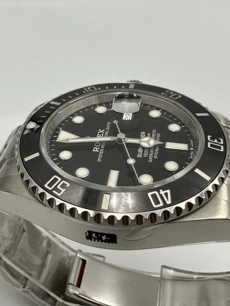 Rolex Submariner Ceramic Black Dial 41mm 3235 VSF V3 Swiss เรือนเงิน หน้าดำ 03