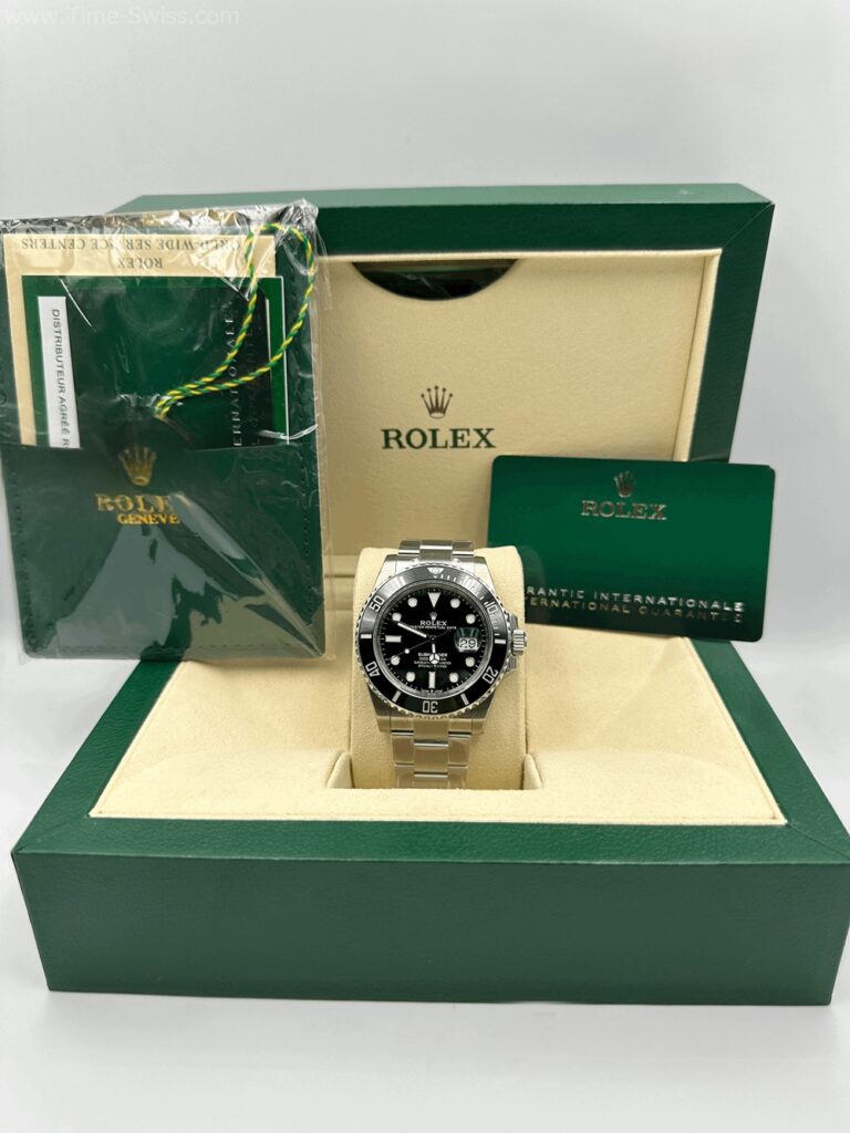 Rolex Submariner Ceramic Black Dial 41mm 3235 VSF V3 Swiss เรือนเงิน หน้าดำ 08