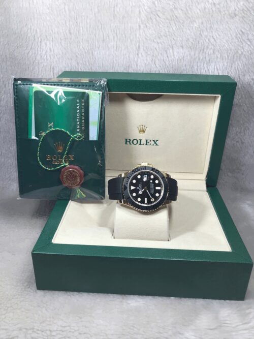 Rolex Yachtmaster M226658 Gold Black Dial 42mm Rubble EW Swiss