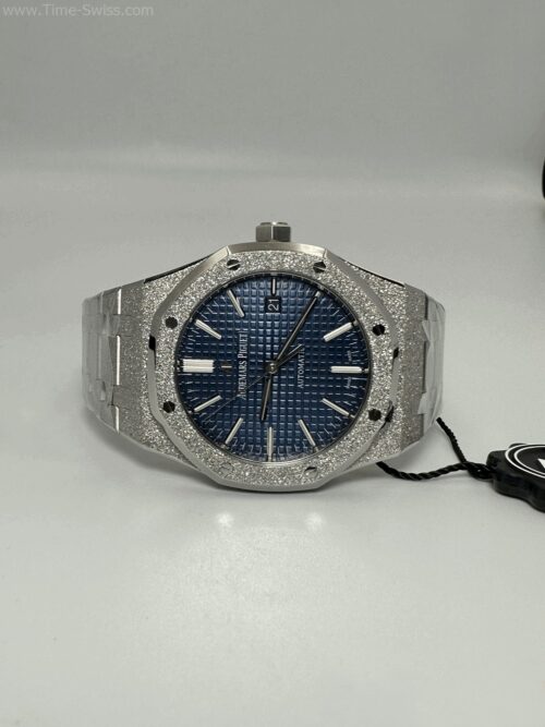 Audemars Piguet 15410BC Frosted Gold Blue Dial 41mm ZF Swiss