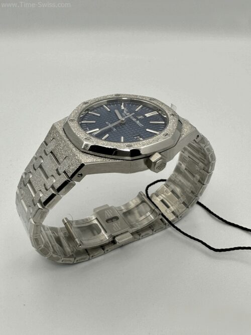 Audemars Piguet 15410BC Frosted Gold Blue Dial 41mm ZF Swiss