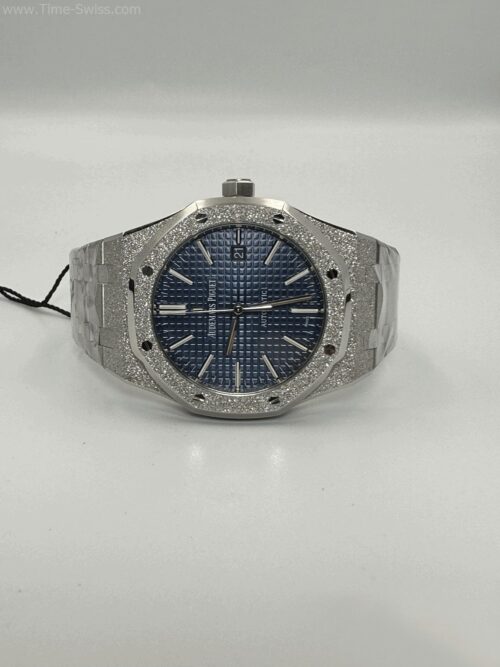 Audemars Piguet 15410BC Frosted Gold Blue Dial 41mm ZF Swiss