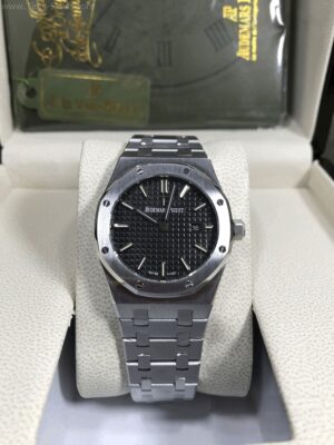 Audemars Piguet 67650ST Royal Oak Black Dial Lady 33mm CC