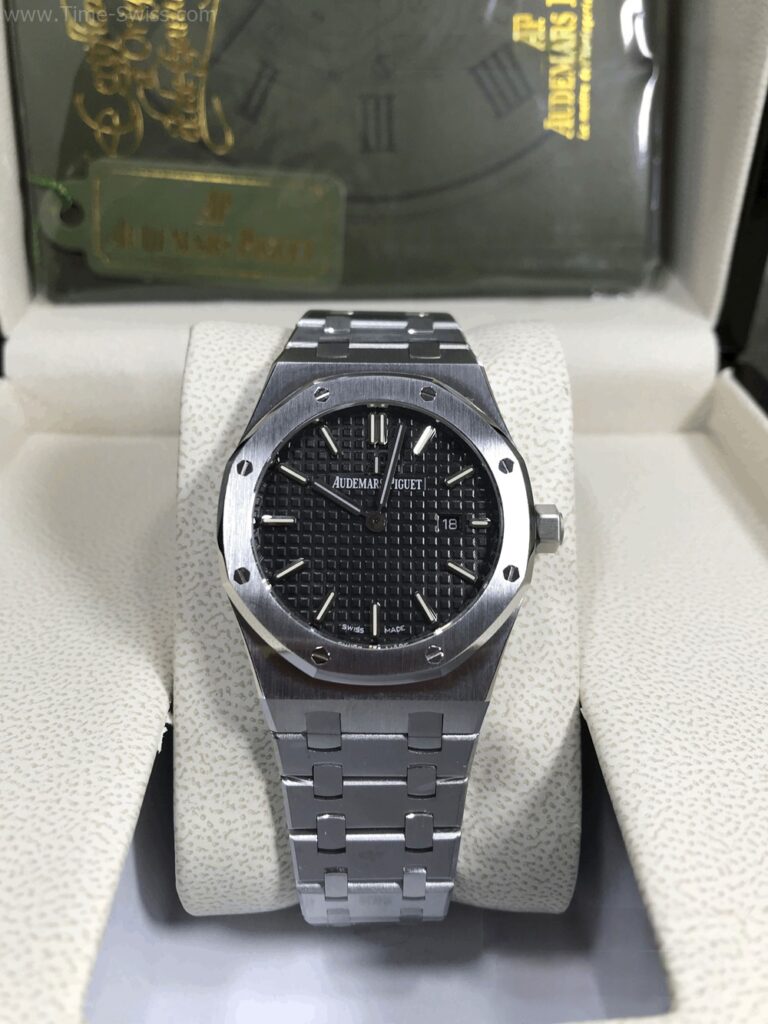 Audemars Piguet 67650ST Black Dial ขอบเรียบ หน้าดำ 01
