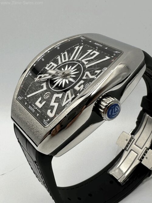 Franck Muller V45SCDT Vanguard Black Dial 45mm Swiss