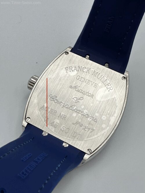 Franck Muller V45SCDT Vanguard Blue Dial 45mm Swiss