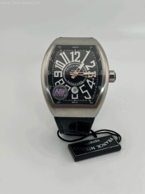 Franck Muller V45SCDT Vanguard Titanium Black Dial 44mm ABF Swiss