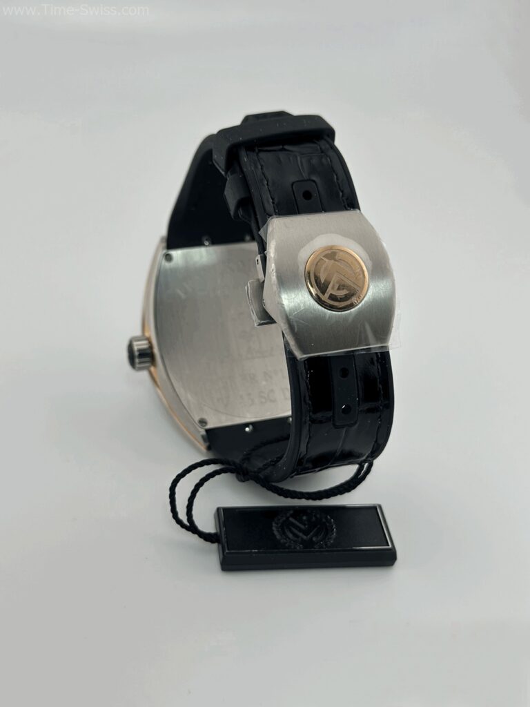 Franck Muller Vanguard Titanium Black Dial ABF Swiss เรือนไทเทเนียม หน้าดำ สายยาง 04