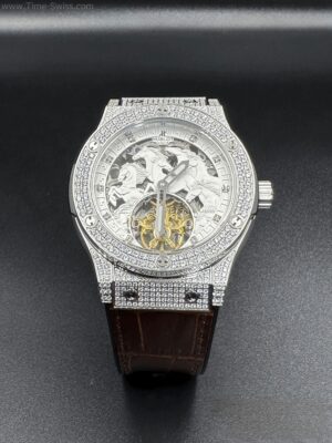 Hublot Big Bang Diamond Horse White Dial 45mm JF Swiss