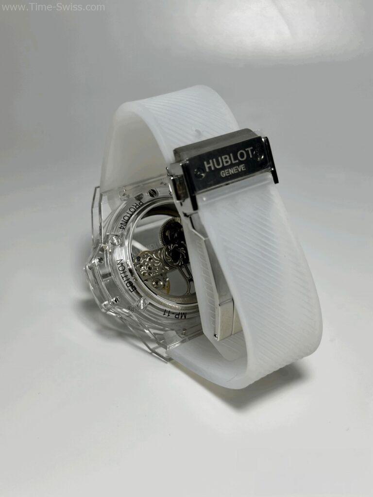 Hublot Big Bang Tourbillon Acrylic Silicone Rubble เรือนใส สายยางใส 04