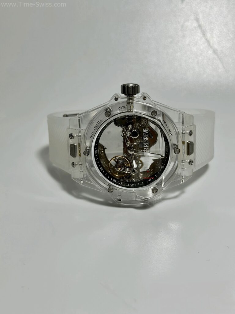 Hublot Big Bang Tourbillon Acrylic Silicone Rubble เรือนใส สายยางใส 06