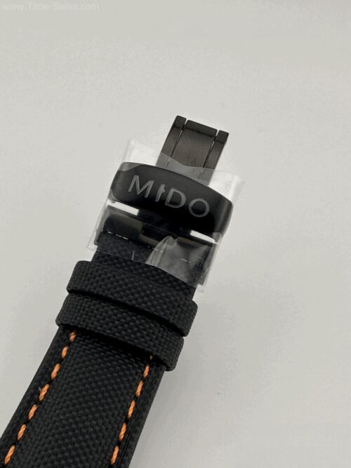 MIDO Multifort Skeleton Vertigo PVD Black Dial Orange Hand CC