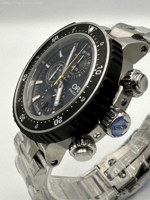 Oris Dive Control Chronograrh Ceramic Black Dial 51mm CC