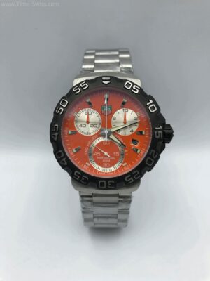 TAG Heuer Formula1 Chronograph Orange Dial 43mm LS CC