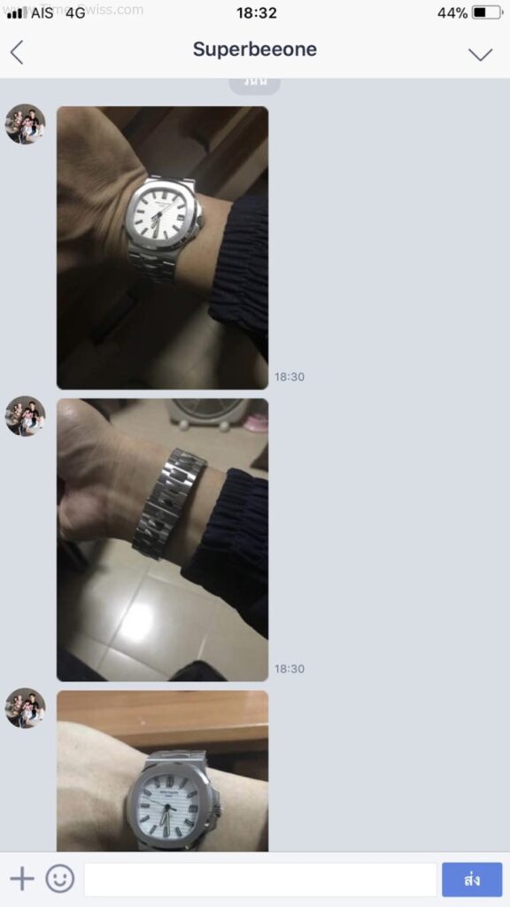 รีวิวนาฬิกา Patek AAA จากไลน์ 01