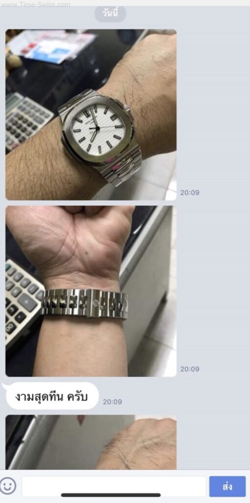 รีวิวนาฬิกา Patek AAA จากไลน์ 05