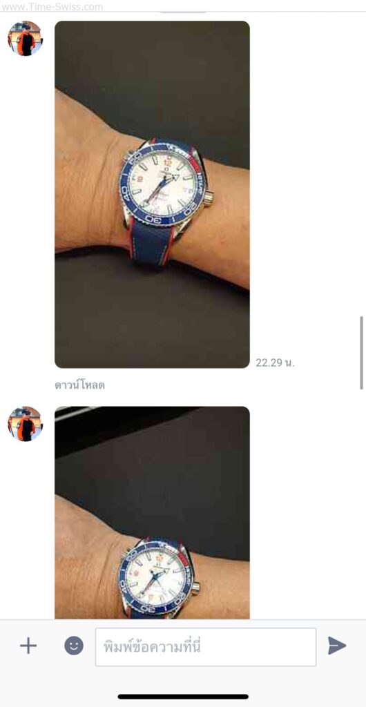 รีวิวนาฬิกา Omega AAA Seamaster จากไลน์ 03