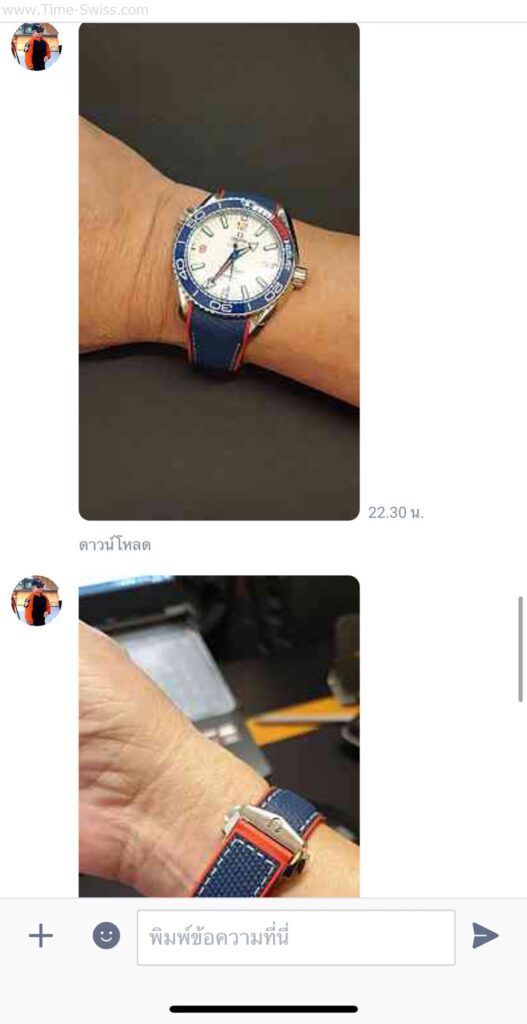 รีวิวนาฬิกา Omega AAA Seamaster จากไลน์ 04