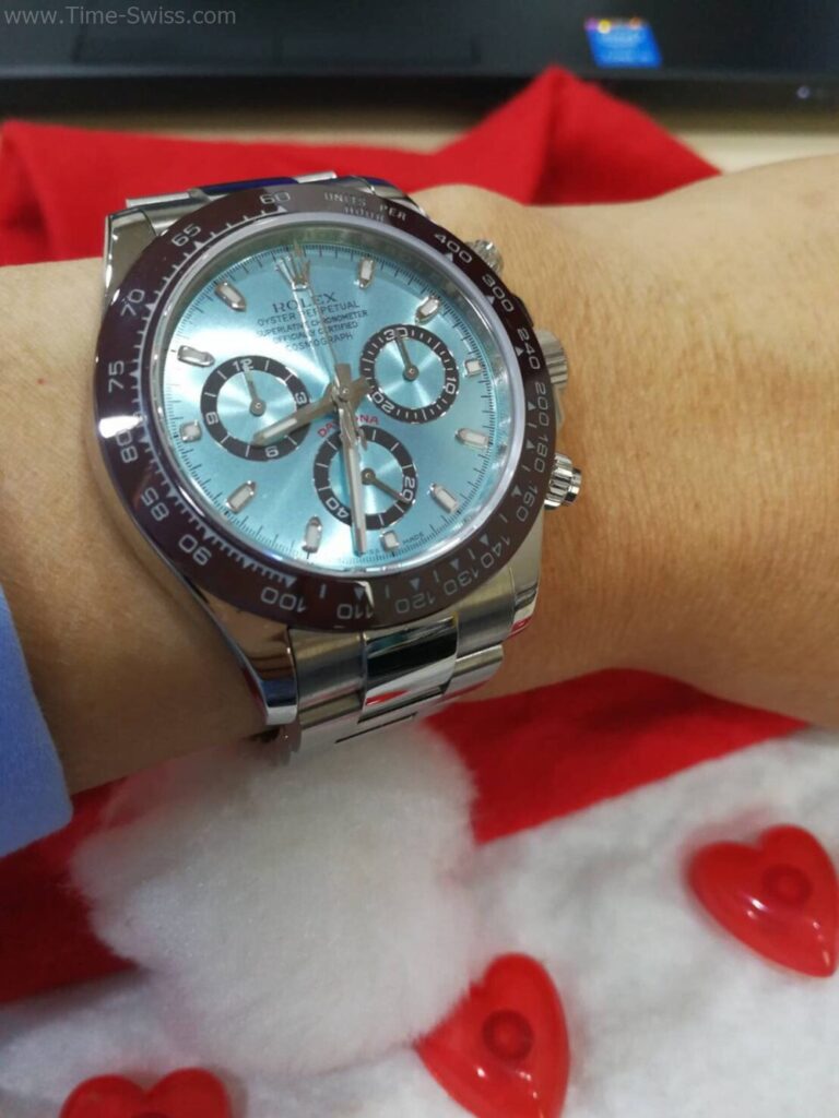 รีวิวนาฬิกา Rolex AAA Daytona Ice Blue 20
