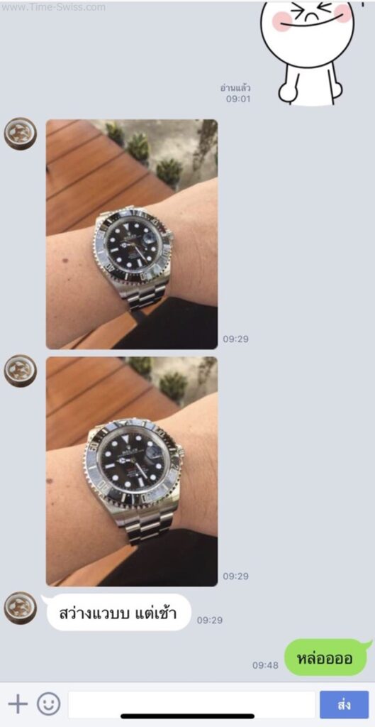 รีวิวนาฬิกา Rolex AAA Sea-Dwller จากไลน์ 16